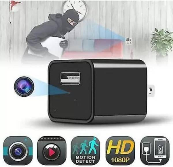 SKY HUB Hidden Spy Camera 1920*1080p USB Wall Charger HD Audio Video Recording Security Camera