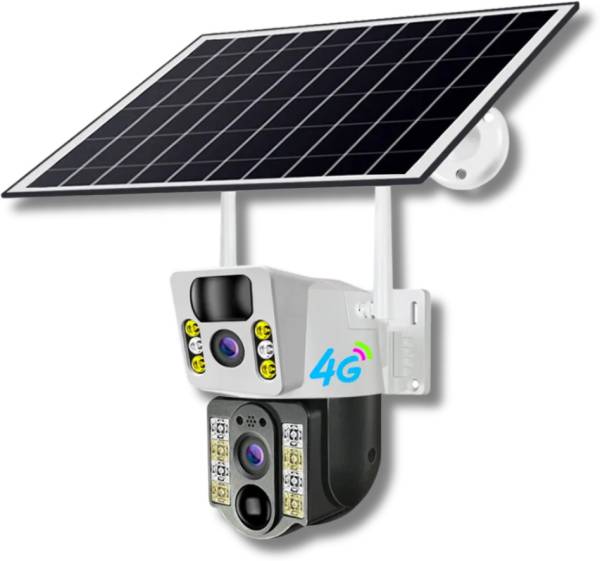 OneXsale Smart 4G Dual Lens Solar Security Camera PTZ Camera Security Camera