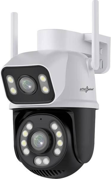 active pixel 3mp+3mp Dual Lens Motion Detection Colorful Night Vision IP66 Wireless Security Camera