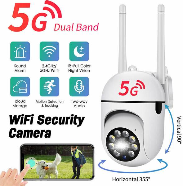 OSHSIZ Spy Wireless Camera Two Way Audio Microphone Speaker Smart Wifi IP Camera Security Camera