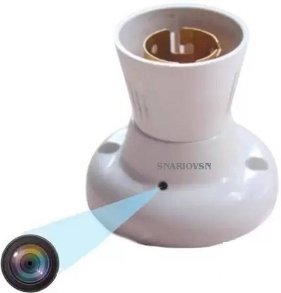 SKY HUB Spy Wifi 4k Bulb Holder Camera Watch 24hr CCTV Dome with 16GB Memory Card_18 Security Camera