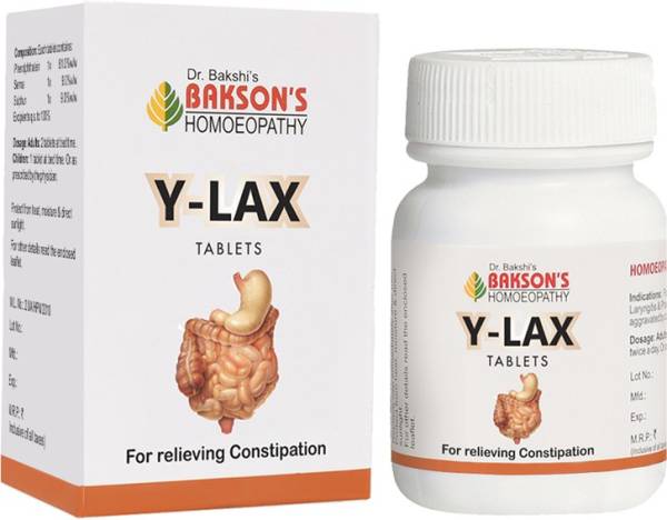 Bakson's Homoeopathy Y-Lax . Tablets