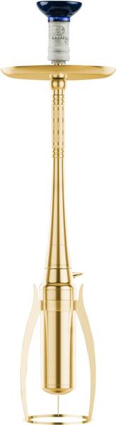 Cocoyaya Coco Slim Sparta Hookah 28 inch Stainless Steel Hookah