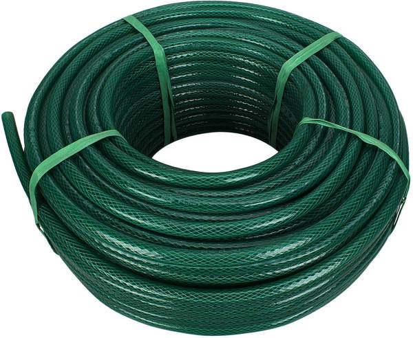 ANNA AGRO 30 Mtr (97.5 Feet) 1 Inch (25mm) 3 Layered Braided Water Hose Pipe Heavy Duty Braided Water Hose Pipe , Light Weight Easy to Connect Hose Pi...