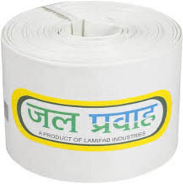 Jal Pravah HDPE lapeta pipe 2.5 inch Thk 0.32 HDPE Laminated Woven Lay Flat Tube Lapeta Hose Pipe