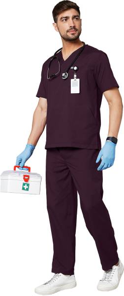 KNYA Men's | Scrub Suit Set Pant, Shirt Hospital Scrub