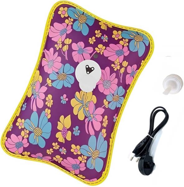 Ukarto Electric Hot Water Bag with Heating Pad For Joints, Periods Pain Relief Warm Bag Electrical 1 L Hot Water Bag