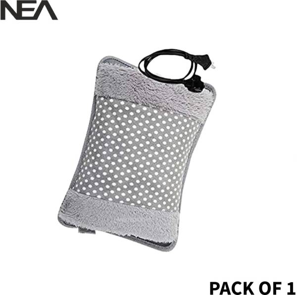 Nea Velvet Hot Water Bag for Pain Relief & Heat Therapy Massager Electrical 1 L Hot Water Bag
