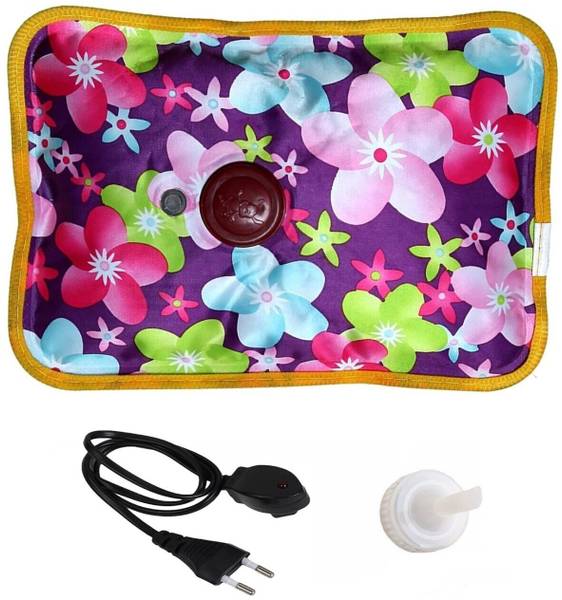 Fluent Electric Hot Water Bag with Auto power Cut-off for Pain Relief Warm Bag Electrical 1 L Hot Water Bag