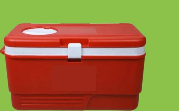 3D METRO SUPER STORE 50 L Plastic Insulated Chiller Ice Box 50 Ltr Vent Lid + Tap-13 Ice Bucket