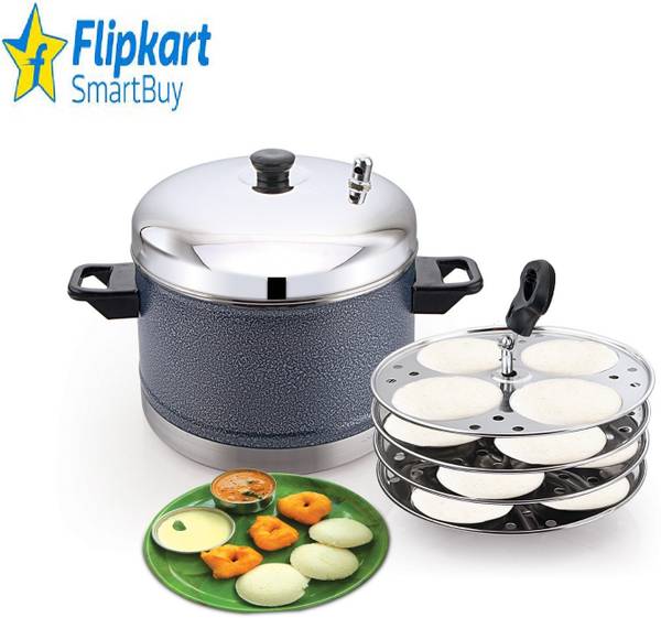 Flipkart SmartBuy Stainless Steel Idly Cooker, Induction and Gas Stove