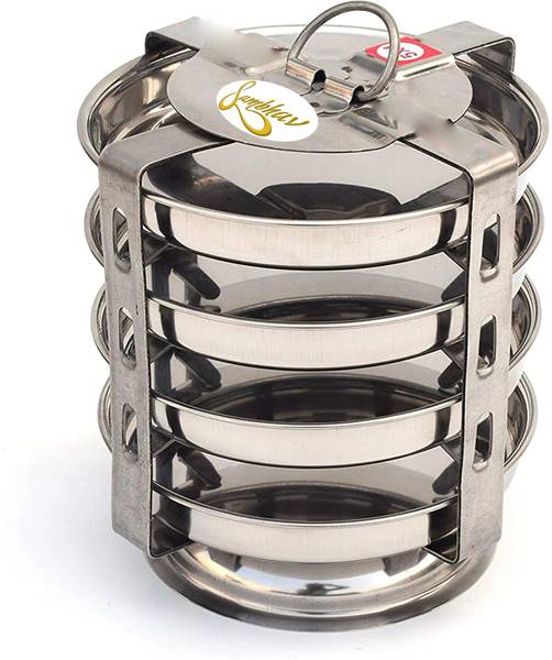 Sambhav 4 Plate Thatte Idli Stand Induction & Standard Idli Maker