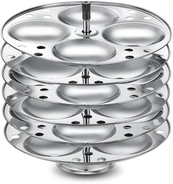 Judge 6 SS Idli Plates Standard Idli Maker