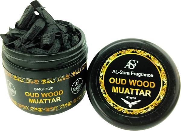 AL SARA FRAGRANCE Oud Wood Muattar Bakhoor | Bakhoor Incense| Perfect for Prayer and Gifting | Luxurious,Long Lasting