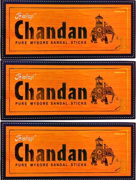 Balaji Chandan Luxury incense sticks Combo, Premium agarbatti for Puja, Chandan