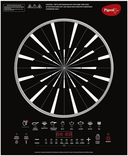 Pigeon 2100 W Induction Cooktop Touch Panel
