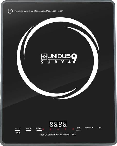 UNIDUS 2000 W Induction Cooktop Touch Panel