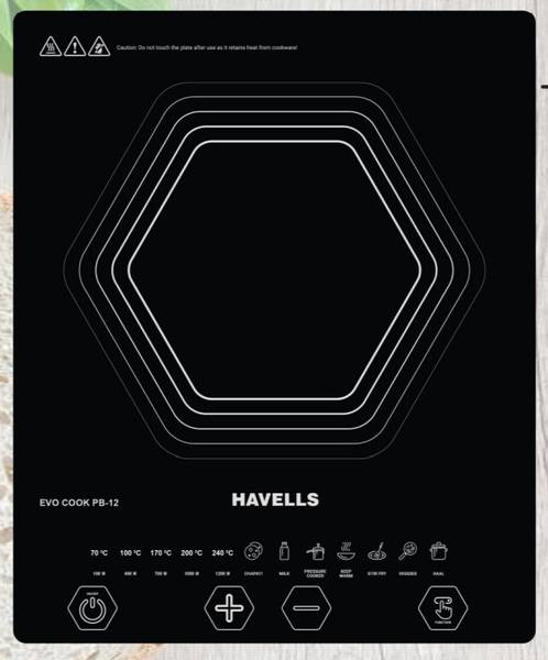 HAVELLS 1200 W Induction Cooktop Push Button