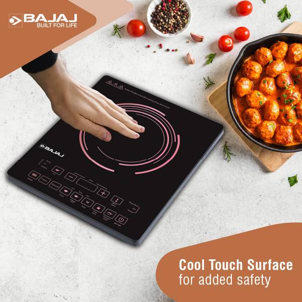 BAJAJ 2000 W Induction Cooktop Touch Panel