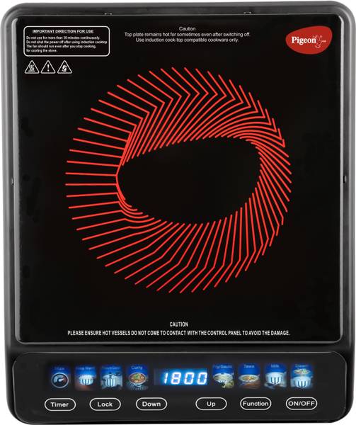 Pigeon 1800 W Induction Cooktop Touch Panel