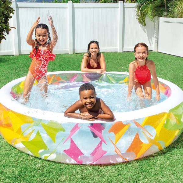 NXRMK Baby Inflatable Pool Swimming Pool With Pump Indoor & Outdoor Swimming Pool Inflatable Swimming Pool