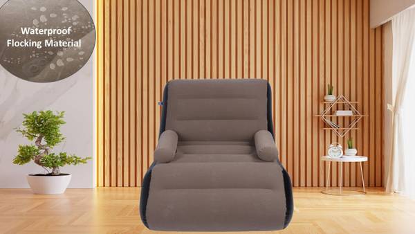 SH DREAMTOWN Easy Inflatable Chair PVC 1 Seater Inflatable Sofa