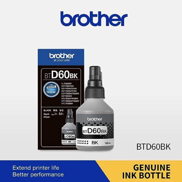 brother BT-D60BK Black Black Ink Bottle