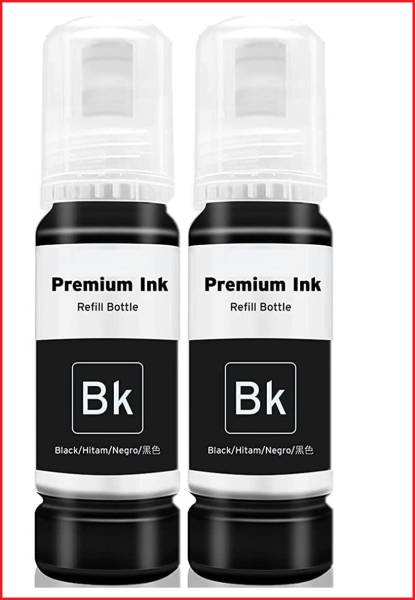 PRINTIFY 003 Refill Ink Compatible For Epson L3110 L3115 L3116 L3151 Black - Twin Pack Ink Bottle