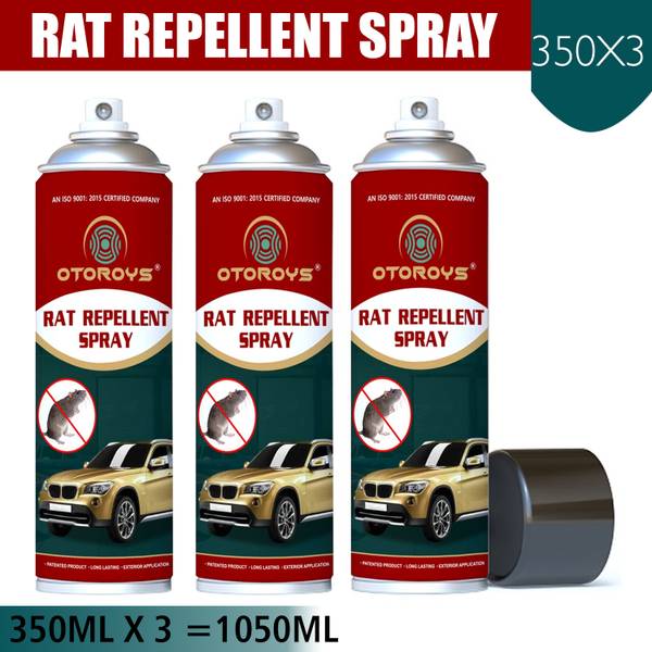 Otoroys Powerful Spray Rat Rodent Repellent Anti Rat Treatment For Cars, Buses , Trucks