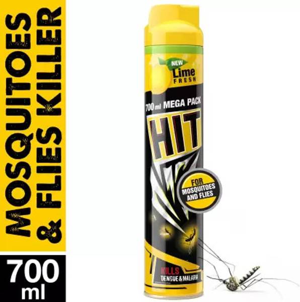 Hit Mosquito & Fly Killer Spray New Lime Fresh 100 Original Price