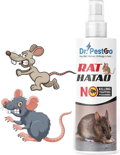 Dr.PestGo Insect Repellant, Rat Spray For Car, Rat Repellent Spray For Home, rodent
