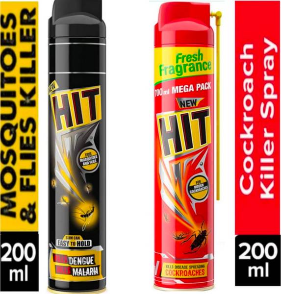 Hit Mosquitoes & flies killer And cockroaches killer ** (200+200)ml