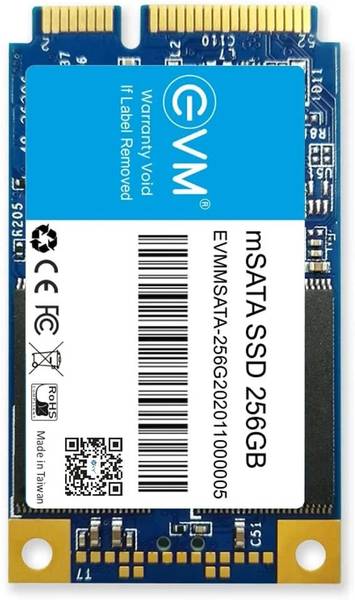 EVM MSATA 256 GB All in One PC's, Desktop, Laptop Black mSATA Internal Solid State Drive (SSD) (EVMMS/256GB)