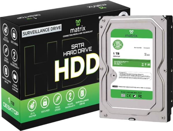 MATRIX HARD DRIVE 1 TB 1 TB All in One PC's Internal Hard Disk Drive (HDD) (?MIS01THD)