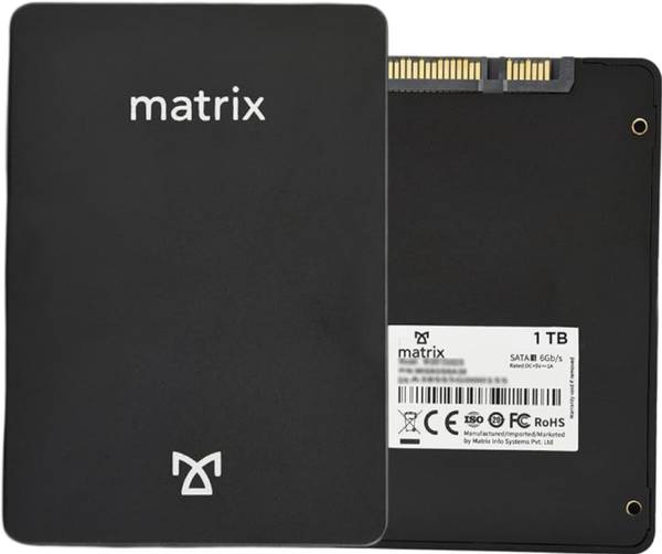 MATRIX SATA SOLID STATE DRIVE 1 TB All in One PC's Black SATA III Internal Solid State Drive (SSD) (MIS001TSDS)