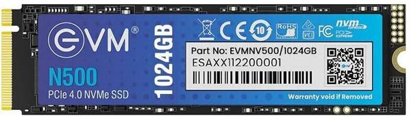 EVM 1TB NVMe (GEN4) 1024 GB All in One PC's, Desktop, Laptop Black PCIe NVMe Internal Solid State Drive (SSD) (1024 GB)