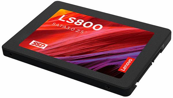 Lenovo LS800 3D NAND SATA 2.5" 240 GB Desktop, Laptop Black SATA III Internal Solid State Drive (SSD) (LS800)