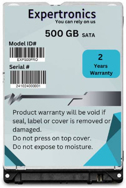 EXPERTRONICS PRO 500 GB Laptop, Desktop, All in One PC's Internal Hard Disk Drive (HDD) (EXP500PRO)