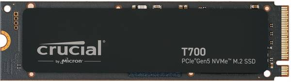 Crucial T700 1 TB Desktop, Laptop Black PCIe NVMe Internal Solid State Drive (SSD) (CT1000T700SSD3)