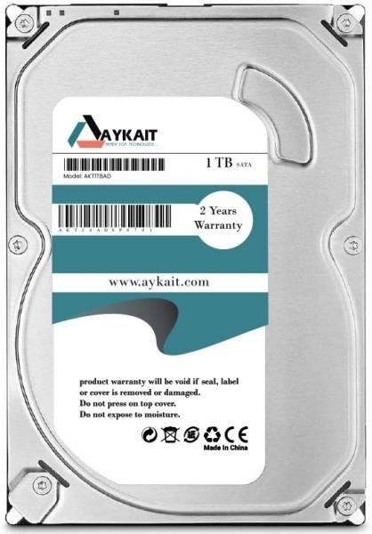 Aykait AKTD1TBAD 1000 GB Desktop, Network Attached Storage, Network Attached Storage Internal Hard Disk Drive (HDD) (1tb Internal desktop Hard Drive 3...