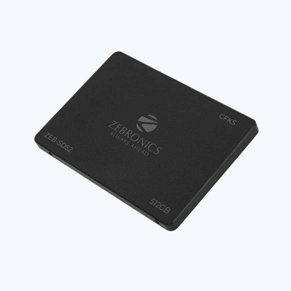 ZEBRONICS 2.5 SATA SSD 512 GB Desktop, Laptop, All in One PC's Internal Solid State Drive (SSD) (ZEB-SD52)