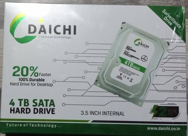 DAICHI 4TB HDD HARD DRIVE Internal Optical Drive