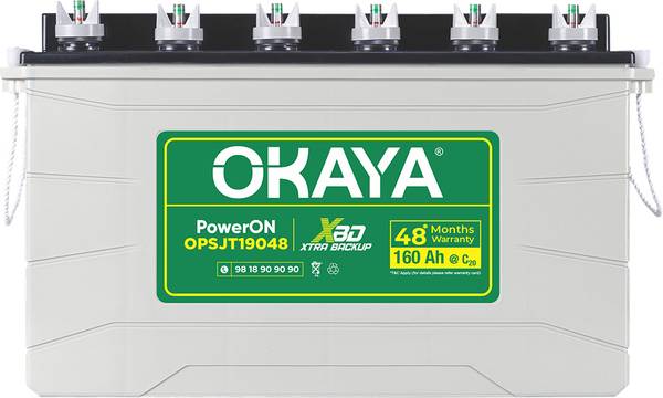OKAYA OPSJT19048 Tubular Inverter Battery