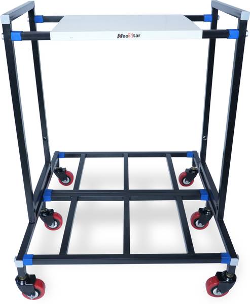 NEOSTAR Double Battery Heavy Metal Trolley for Inverter and Battery ...