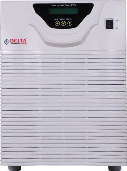 DELTA POWER 4.2KVA 48V Hybrid Solar Inverter Fully Automatic AI PCU (Solar + Non-Solar) SUPPORTS 1.5HP SUBMERSIBLE PUMP OR 1.5T IINVERTER AC Pure Sine...