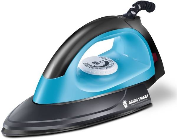 Growsmart Light Weight Non-Stick Coated Sole Plate 1100 W Dry Iron