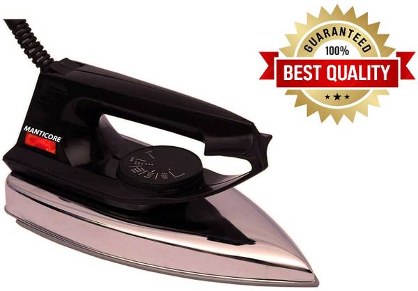 MANTICORE Automatic iron box with Dual Non sticky & Anti bacterial coating 750W Dry Iron 750 W Dry Iron