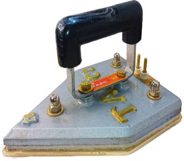 Tovito 14 pound(6 kg) Tajco, Tejco Electric Brass Plate Industrial Iron