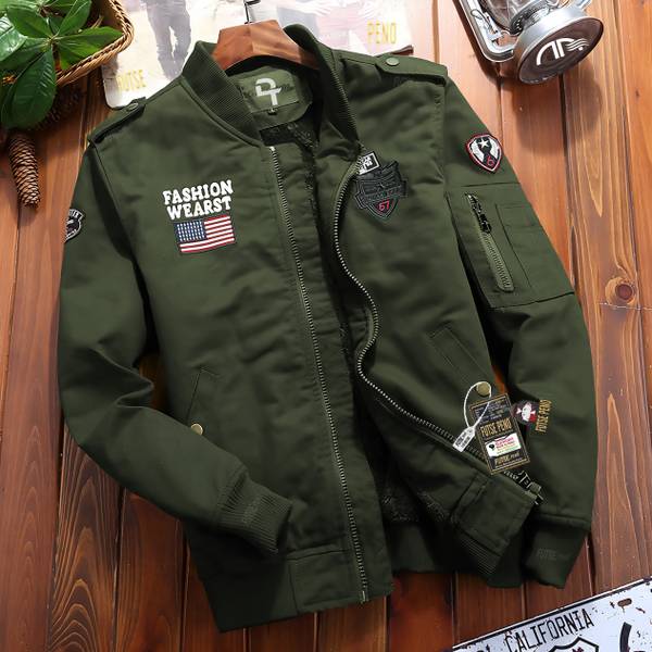 FUTSE PENO Full Sleeve Embroidered Men Jacket