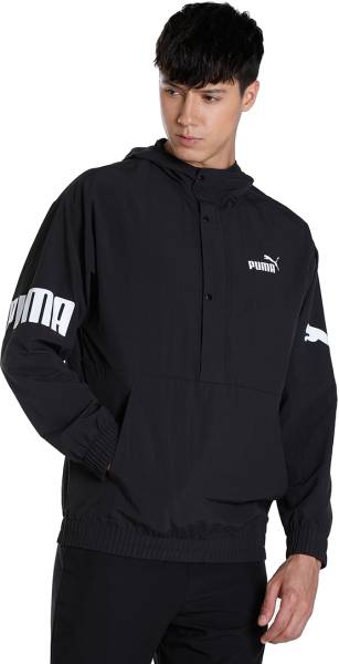 Puma full sleeve sales solid men's jacket